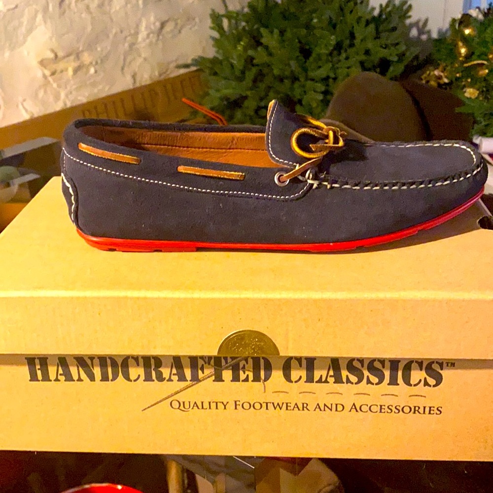 TB Phelps - Navy Suede